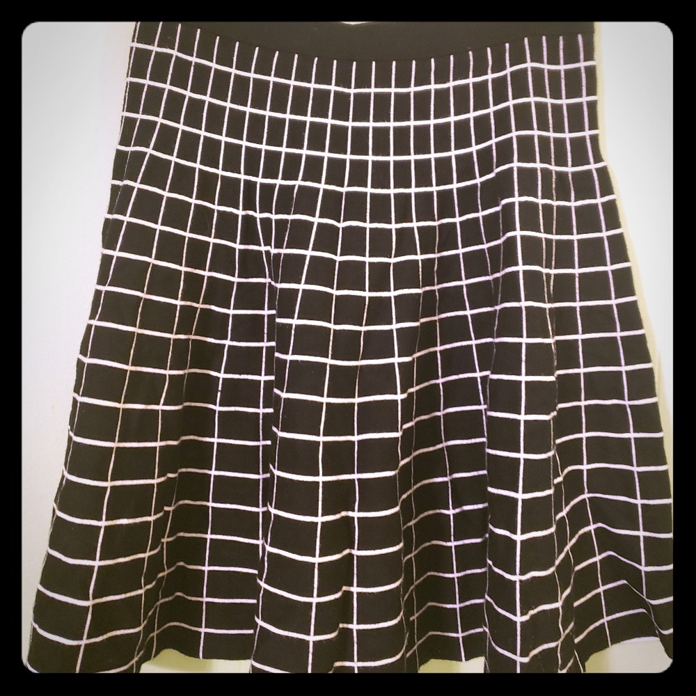 Checkerboard Winter Skirt